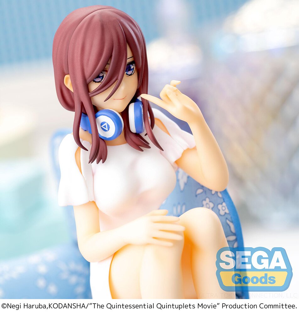 The Quintessential Quintuplets the Movie Miku Nakano Premium Perching  Figure - Tokyo Otaku Mode (TOM)