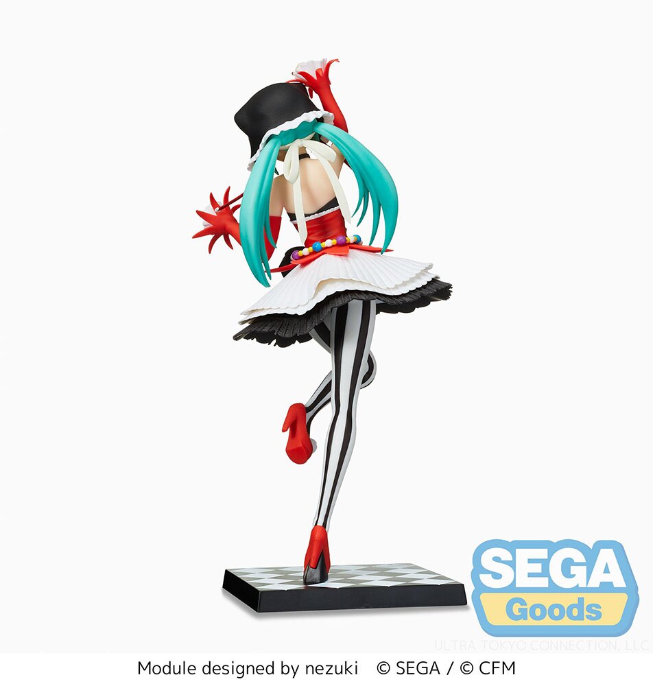 Hatsune Miku Project DIVA Arcade Future Tone Hatsune Miku Pierretta Ver. Super Premium Figure Re run