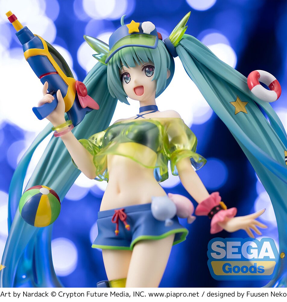 Hatsune Miku: Splash Parade Ver. Super Premium Figure: Sega Hatsune Miku: Splash Parade Ver. Super Premium Figure: Sega