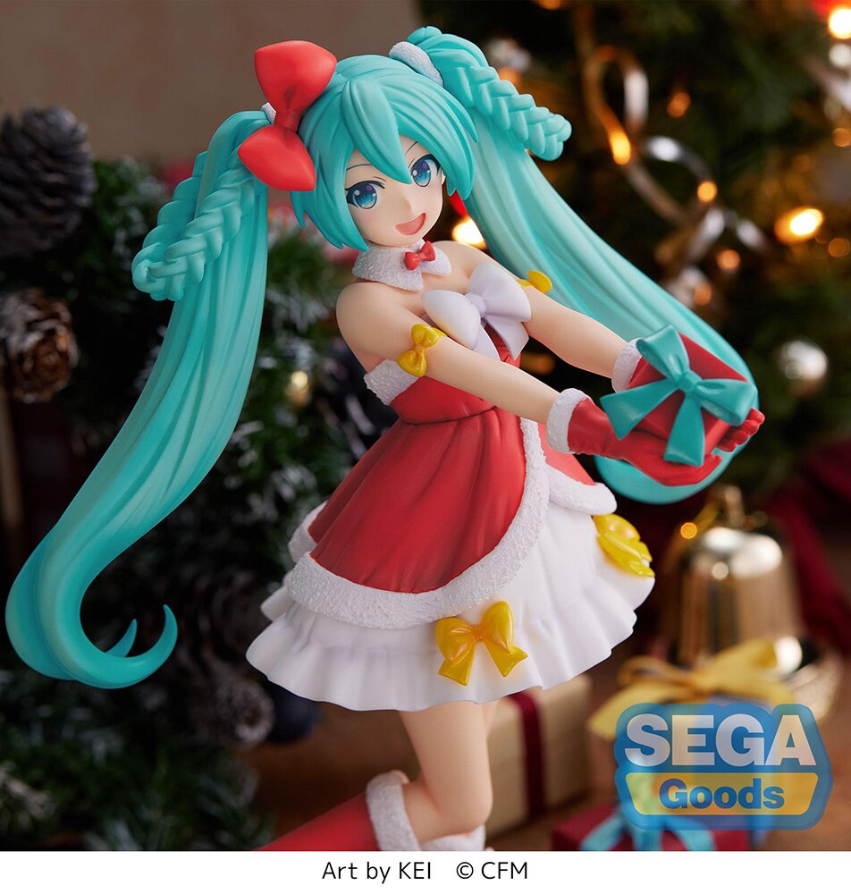 Banpresto K-ON! Akiyama Mio Santa Christmas Kyun Chara Anime Figure Japan  Import | eBay