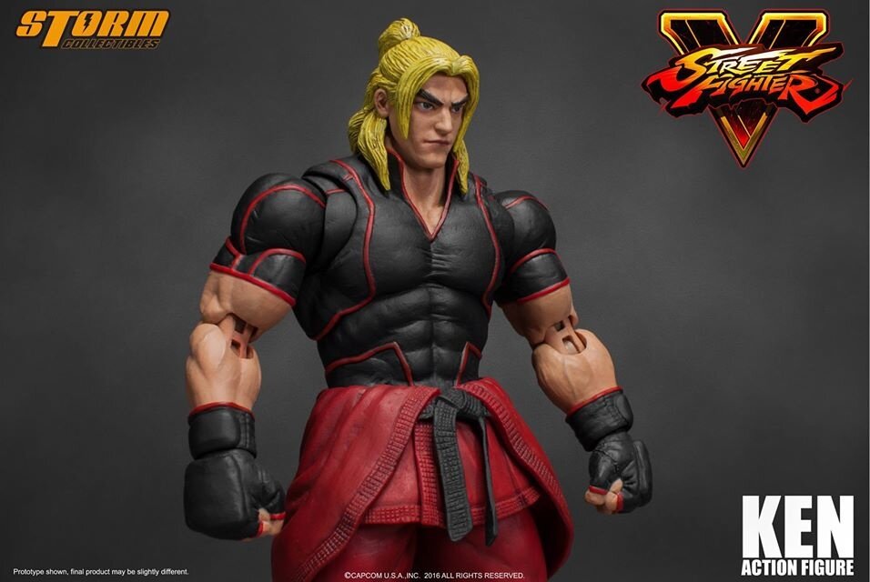 Street Fighter V Ken Figure: Storm Collectibles - Tokyo