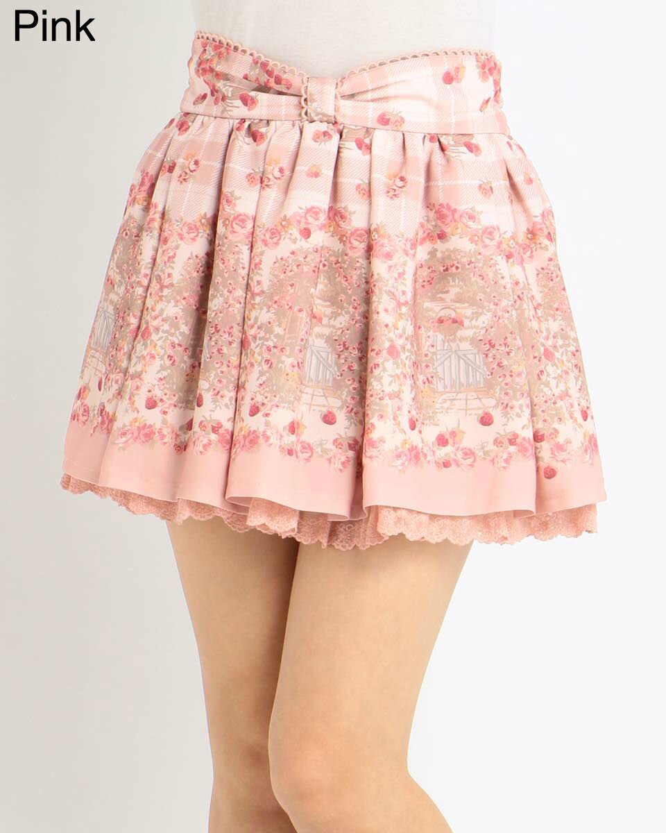 LIZ LISA Raspberry Pattern Sukapan Skirt - Tokyo Otaku Mode (TOM)