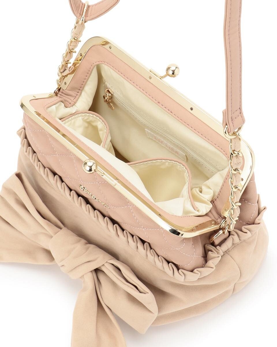 SHE Tokyo Lisa dot beige yellow 34 新品タグ付 LIZ LISA Ribbon Kiss Lock Purse - Tokyo Otaku Mode (TOM)