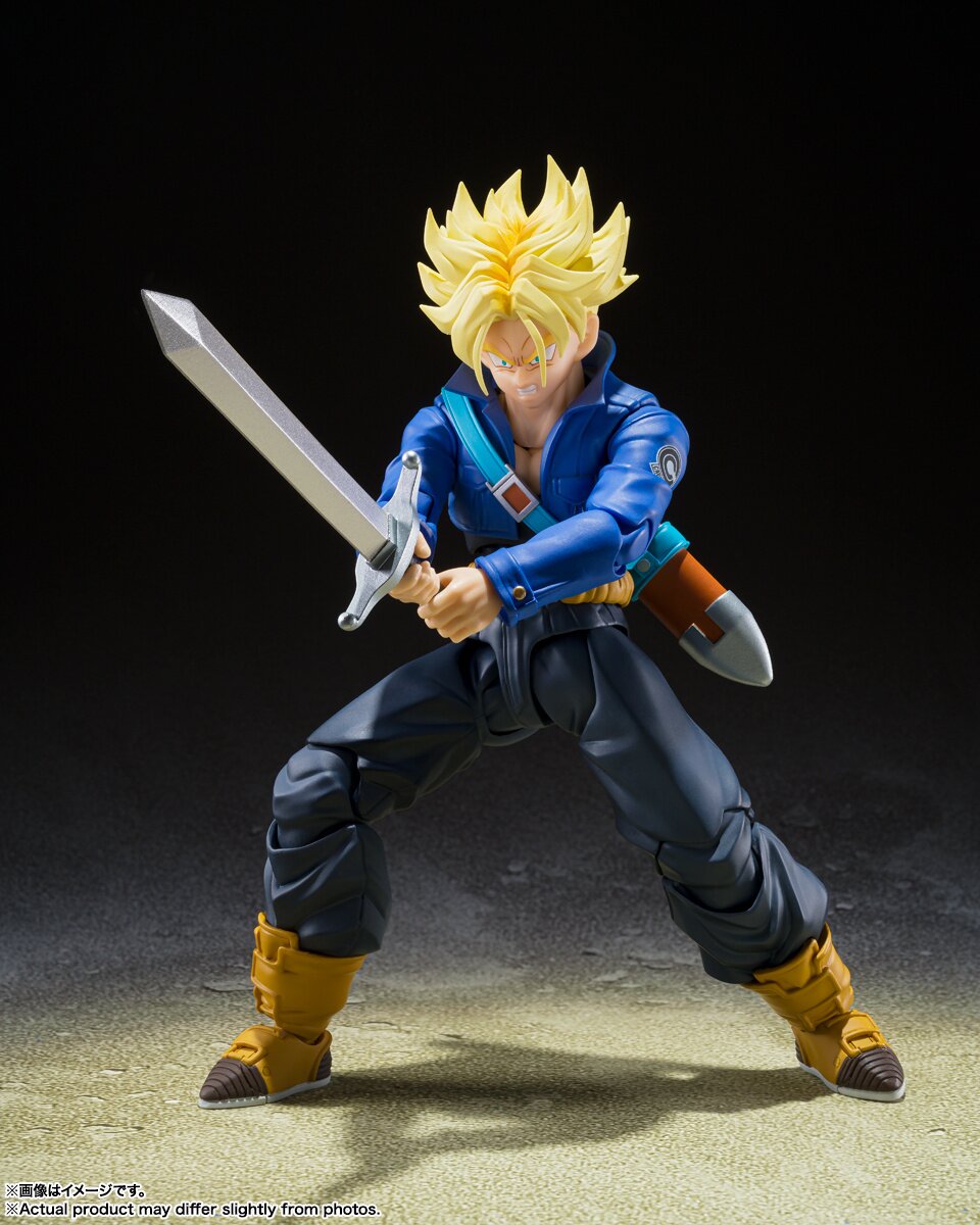 S.H.Figuarts Dragon Ball Z Super Saiyan Trunks -The Boy from the Future ...