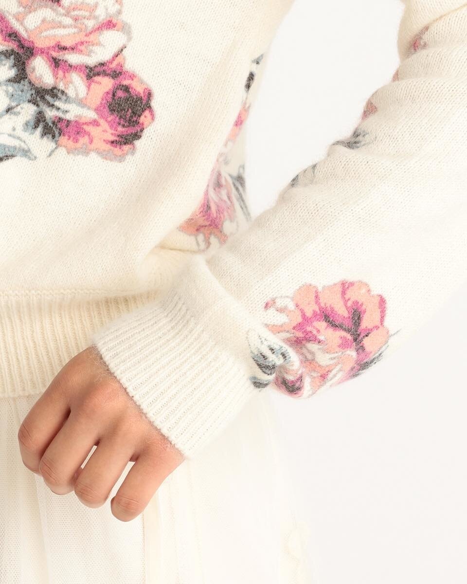 SHE TOKYO のAnnaflower 極美品✨SHE Tokyo Annaflower フラワーデザインスカート 36