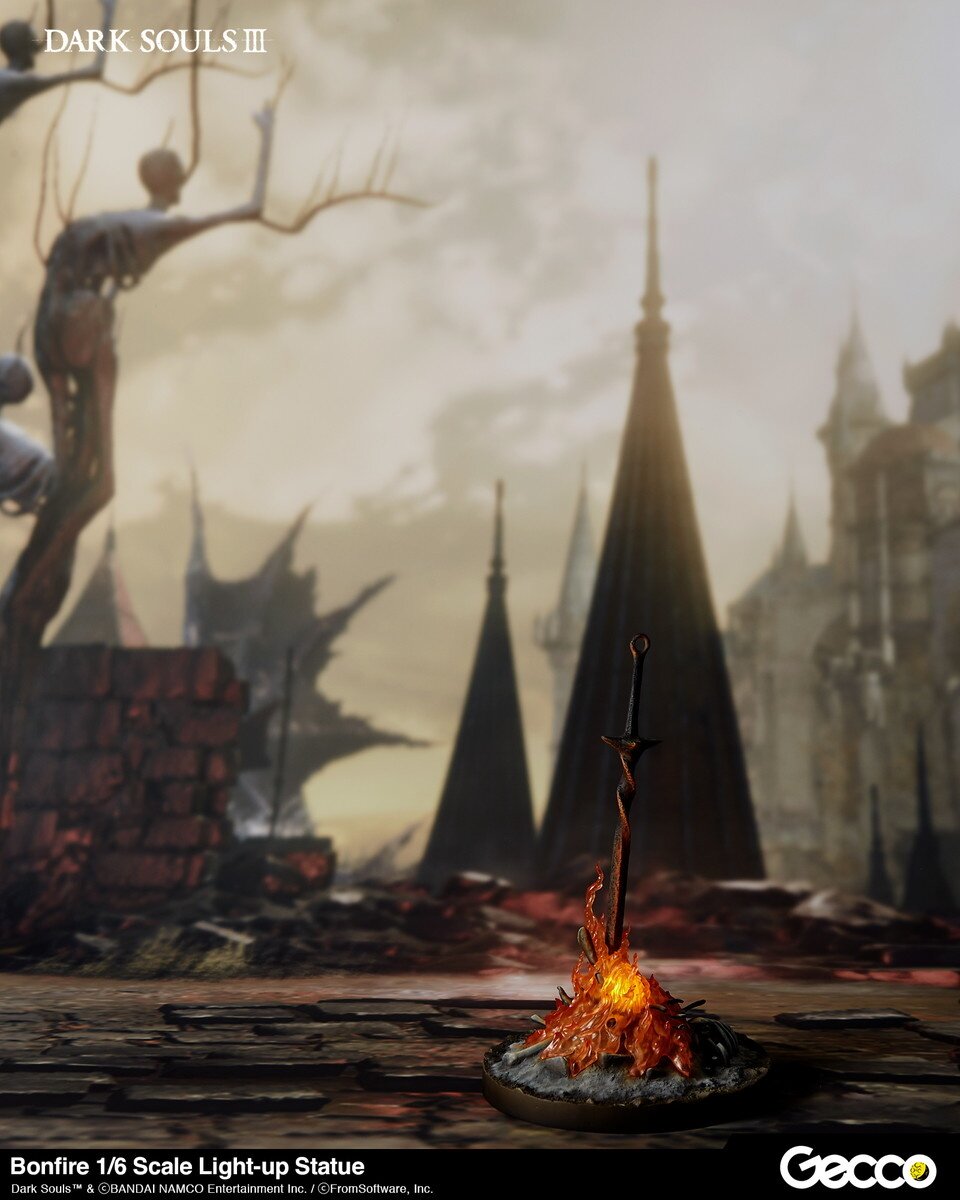 Amazon.co.jp: Dark Souls 3 Bonfire Flame Light-up Statue, 1