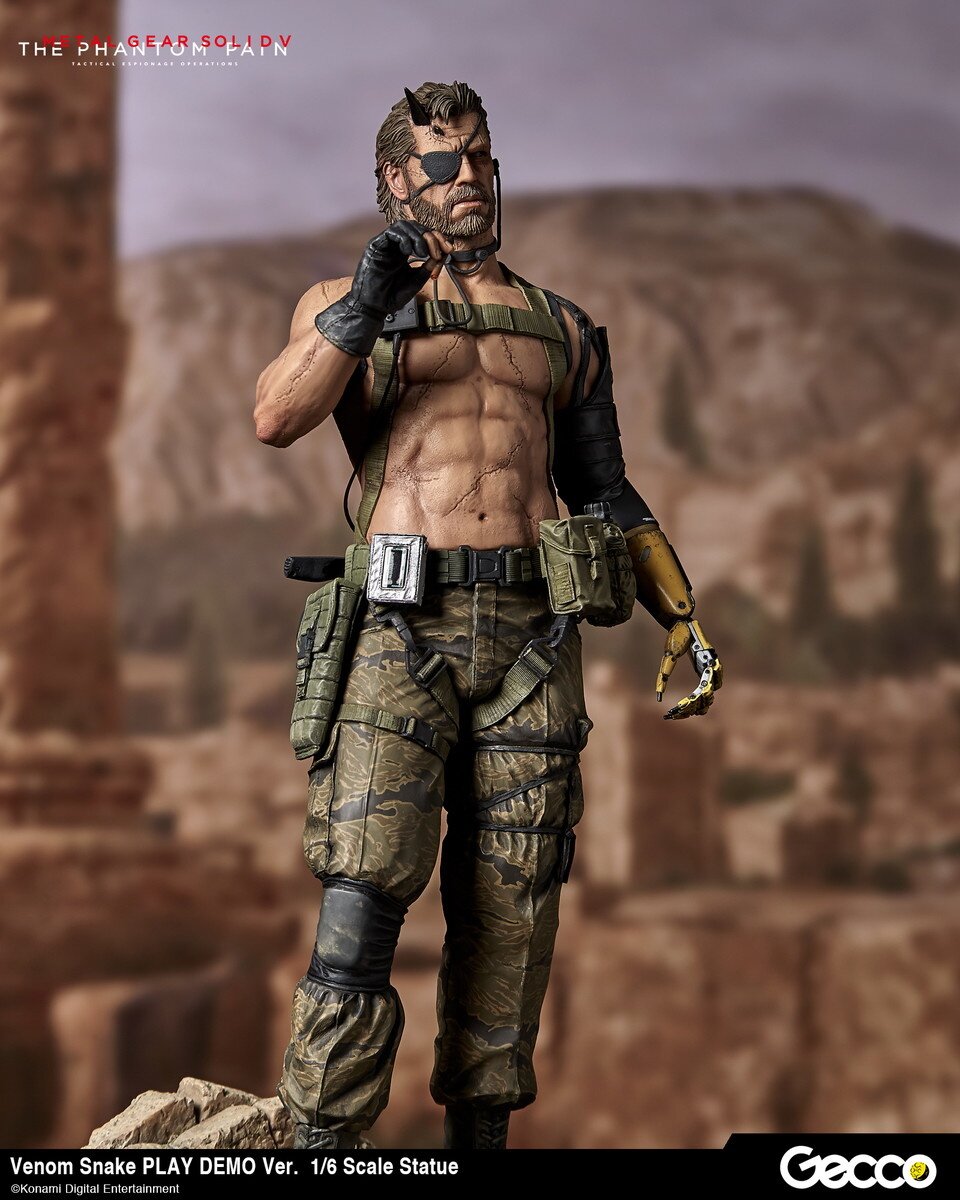 Gecco メタルギアソリッドV ヴェノムスネーク　PLAY DEMO ver GECCO メタルギアソリッド ヴェノムスネーク PLAY DEMO Ver