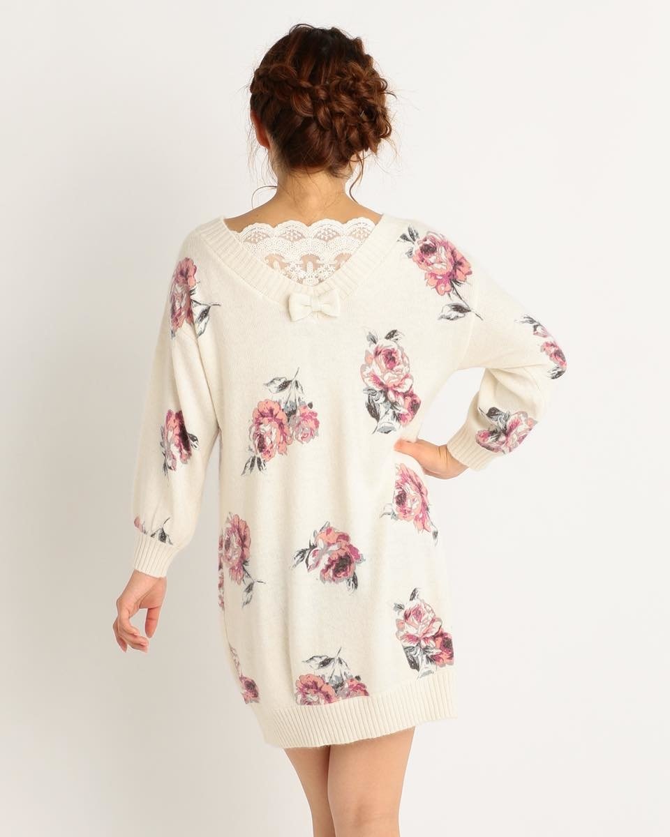 floral summer dresses Women's Floral Summer Short Dress Square Neck Short Sleeve Tiered Ruff   Divahotcouture