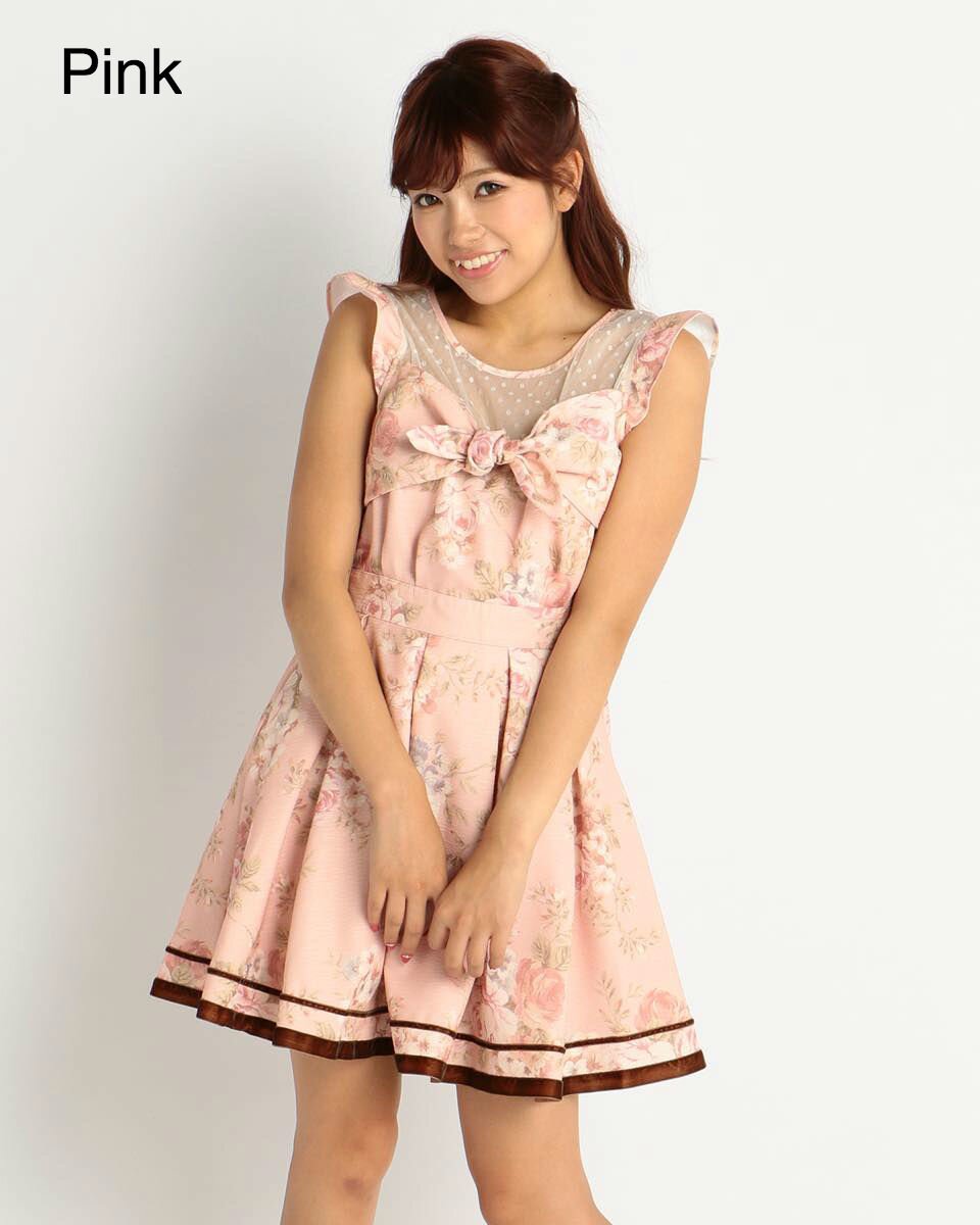 LIZ LISA Floral Ribbon Dress: LIZ LISA - Tokyo Otaku Mode (TOM)