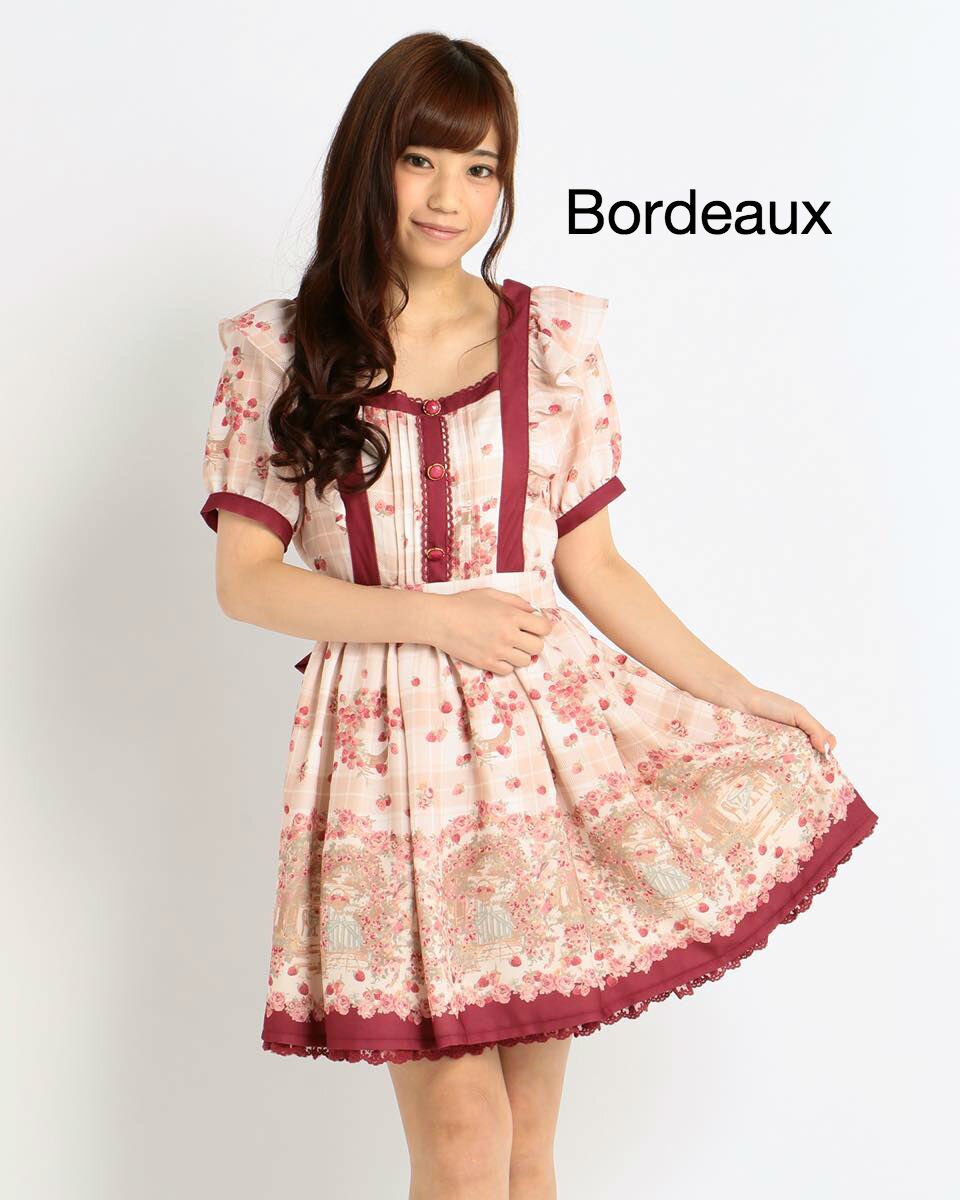 LIZ LISA Raspberry Pattern Dress - Tokyo Otaku Mode (TOM)
