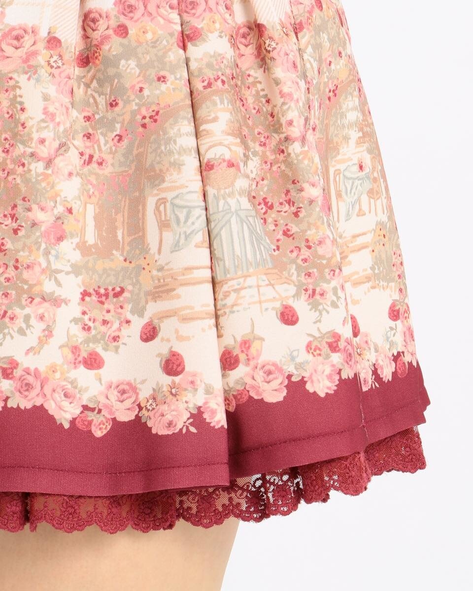 LIZ LISA Raspberry Pattern Sukapan Skirt - Tokyo Otaku Mode (TOM)