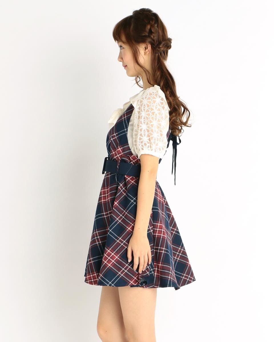 Tartan pinafore outlet