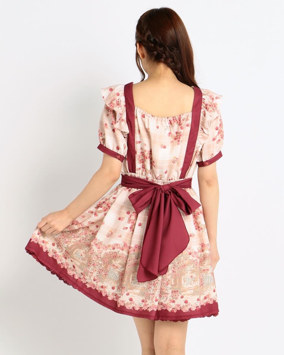 LIZ LISA Raspberry Pattern Dress - Tokyo Otaku Mode (TOM)
