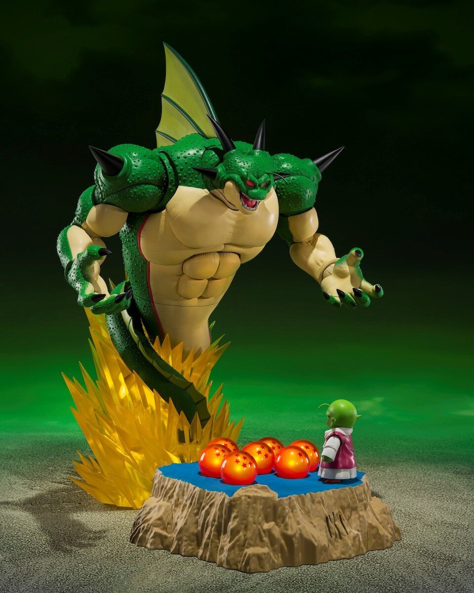 S.H.Figuarts Dragon Ball Z Porunga & Dende Luminous Dragon Ball Set