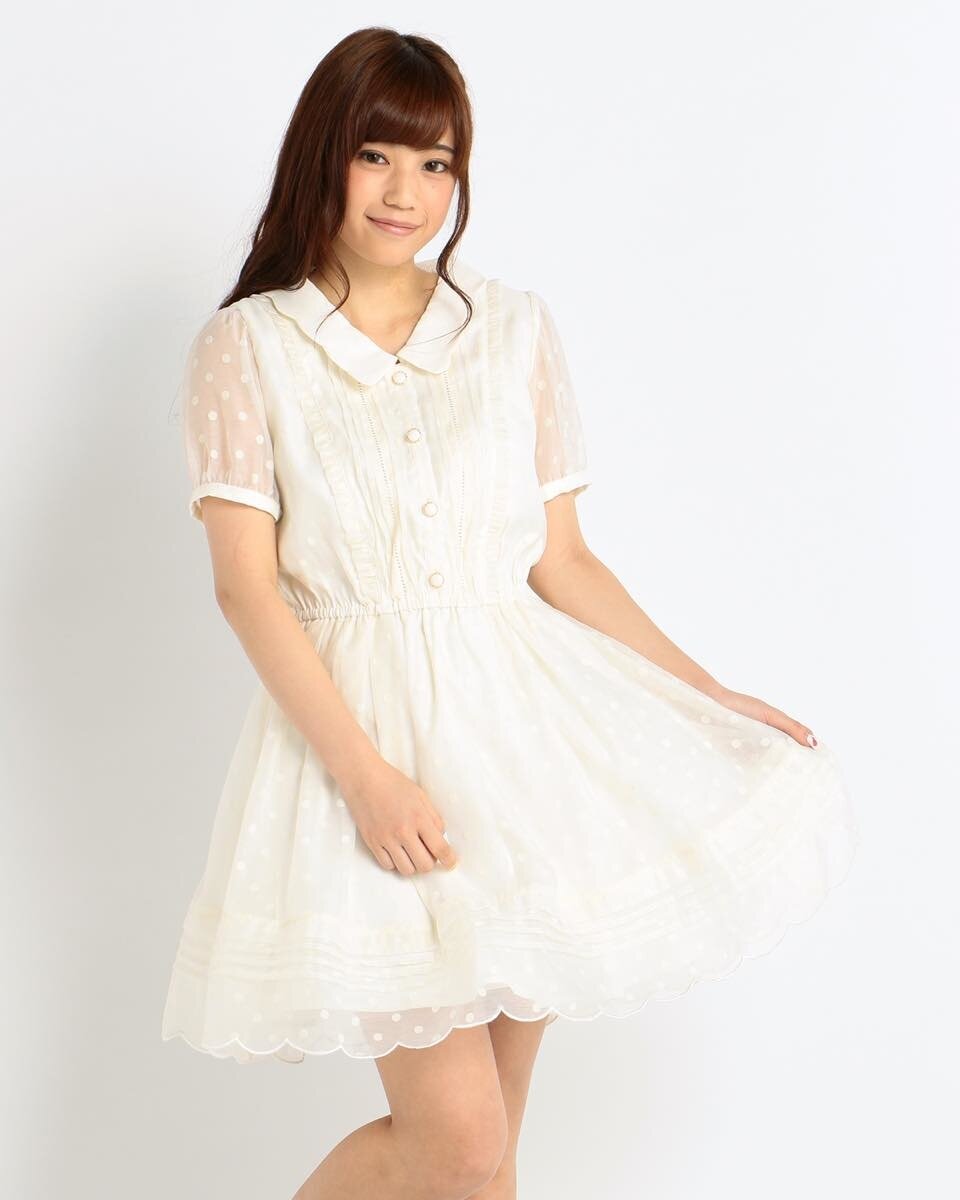 LIZ LISA Polka Dot Chiffon Dress: LIZ LISA - Tokyo Otaku