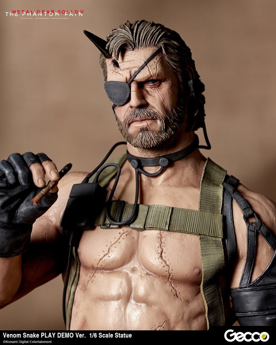 ゲッコウ メタルギアソリッド5 ヴェノム・スネーク PLAY DEMO Ver. Metal Gear Solid V: TPP Venom Snake: Play Demo Ver. Figure