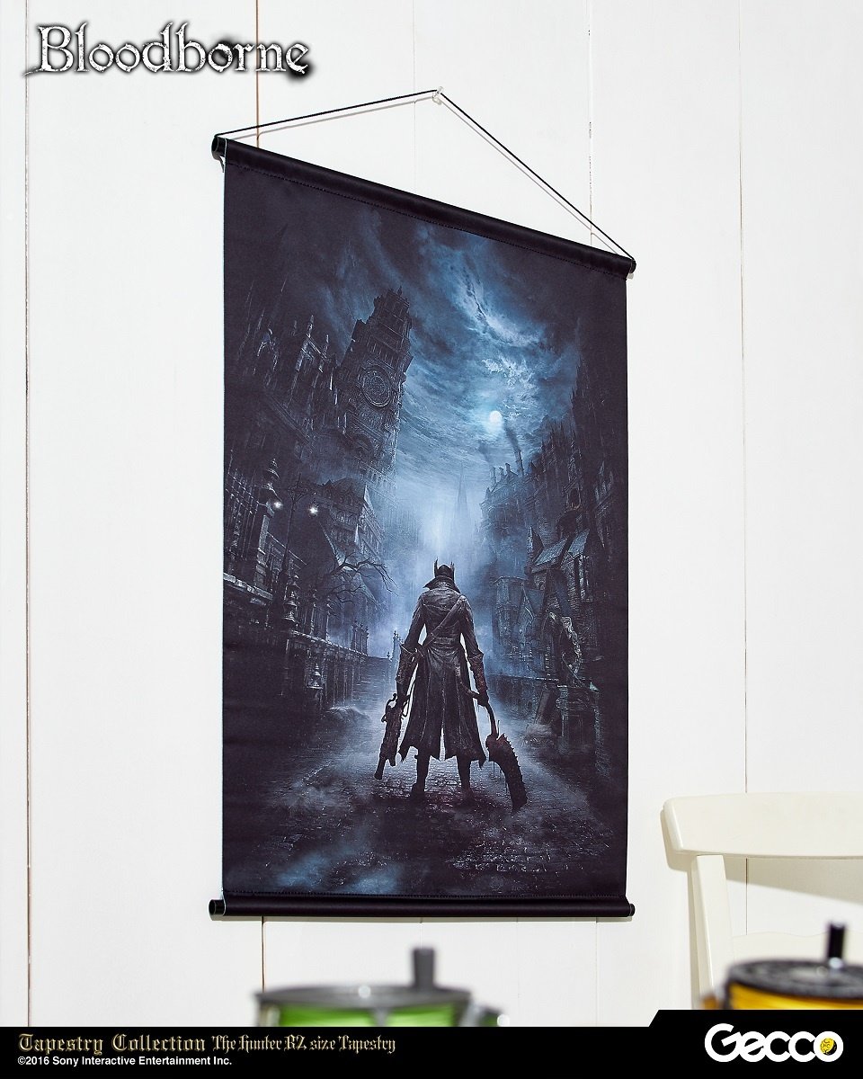 Bloodborne Gecco タペストリー　ブラッドボーン　B2 Bloodborne Tapestry Collection: The Hunter: Gecco - Tokyo Otaku