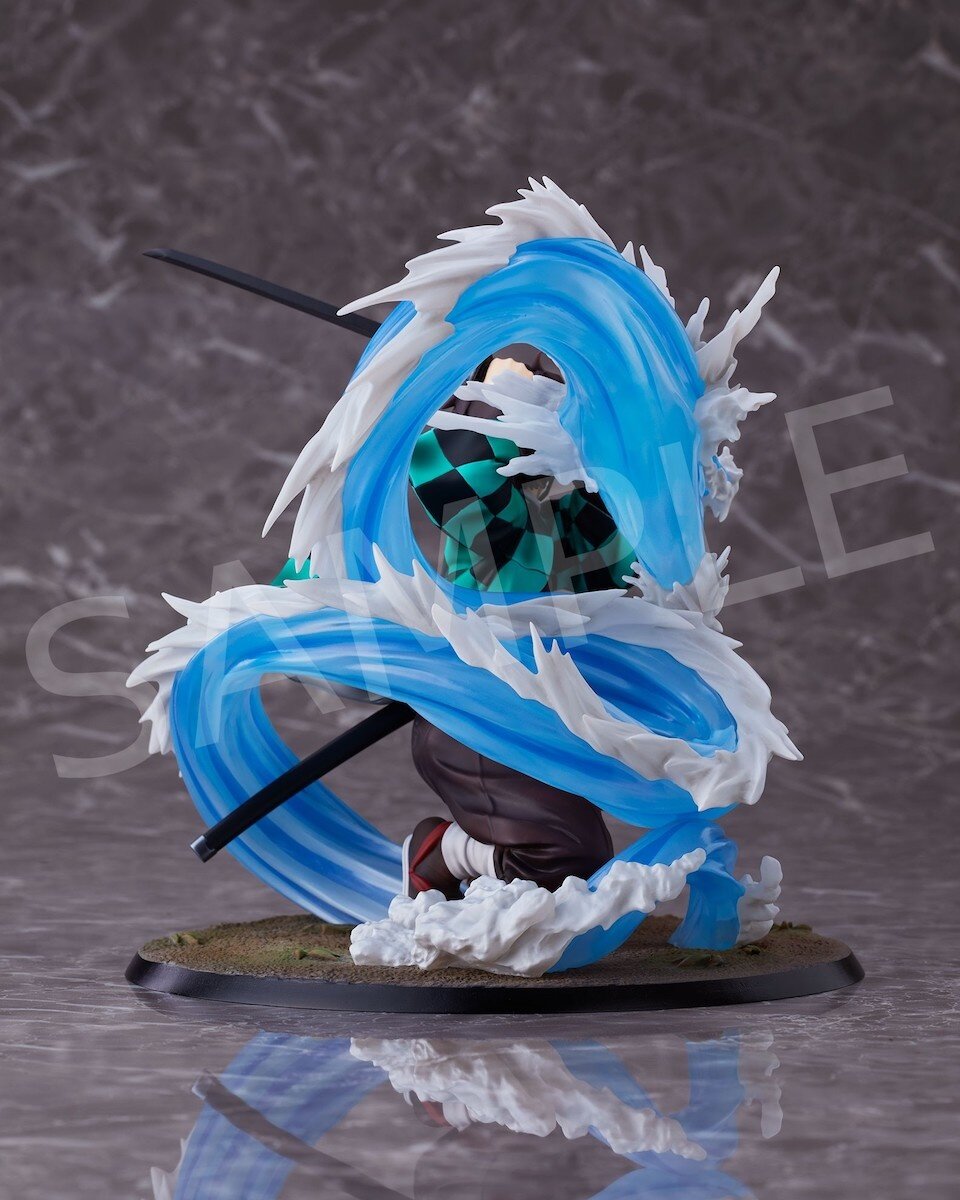 Demon Slayer Anime Manga Tanjiro Kamado Water Form Acrylic Stand