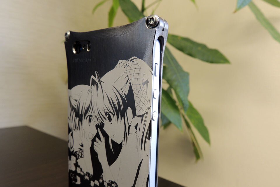 Clannad x Gild Design Gray iPhone 5 5s Case