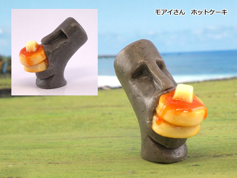Eating Moai Figure Collection Tokyo Otaku Mode (TOM)