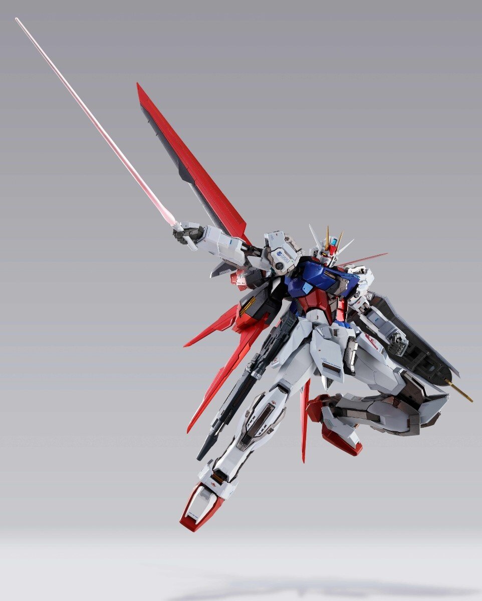 bandai metal build mobile suit gundam seed aile strike gundam