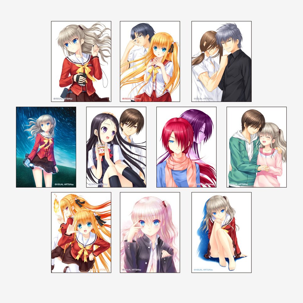 シャーロット　Charlotte VisualArt's イラストシート Charlotte Mini Art Board Collection: VisualArt's/Key - Tokyo Otaku