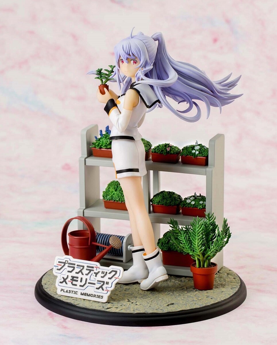 Anime PLASTIC MEMORIES Action Figure Cosplay Toys Mizugaki Tsukasa Isla  Acrylic Figures Stand Model Dolls 15cm