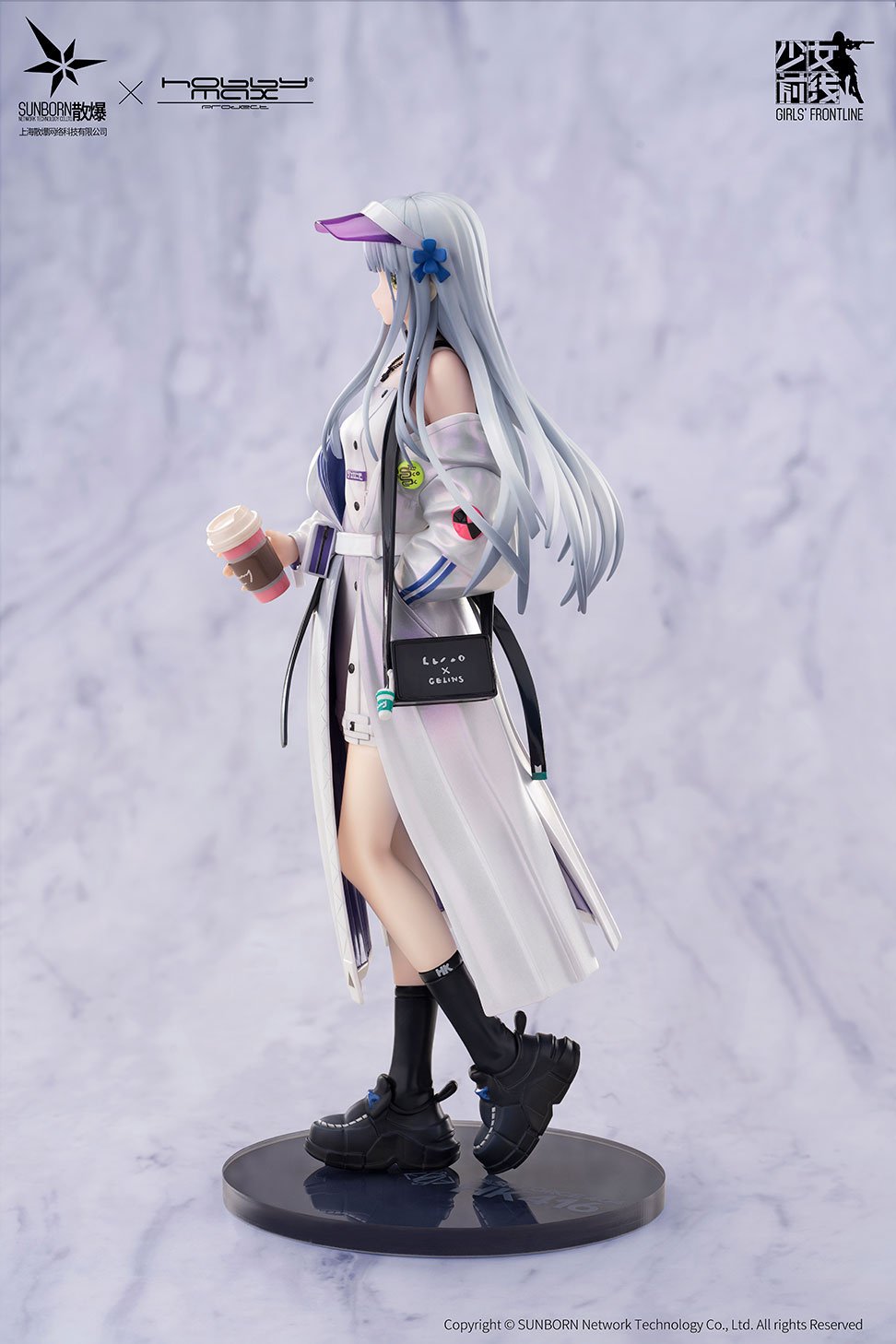 Girls' Frontline 416: White Negroni 1/7 Scale Figure: Hobby Max