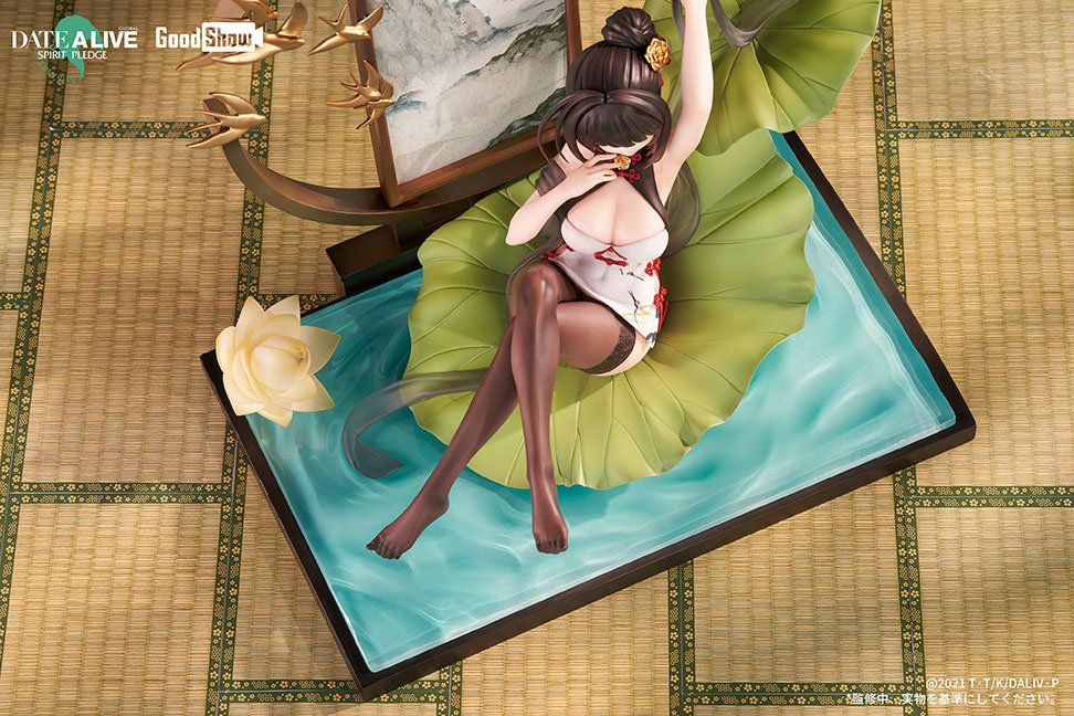 Zhongkaihua Figurine Kurumi Tokisaki – Date A Live – PVC 23 Cm – Cheongsam Noir – Collection Anime