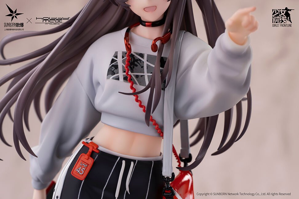 Figura PVC Aoshima Girls' Frontline – UMP9 – Scala 1:7 – Multicolore – Dal Gioco Mobile, Con Arma