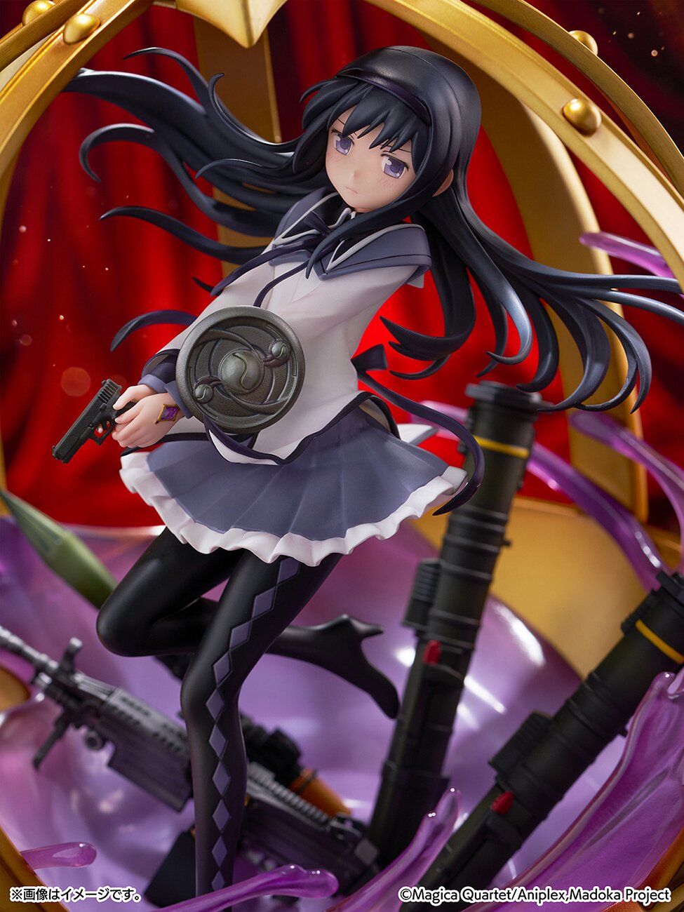 Homura Kurokamiページ Puella Magi Madoka Magica Homura Akemi 1/7 Scale Figure