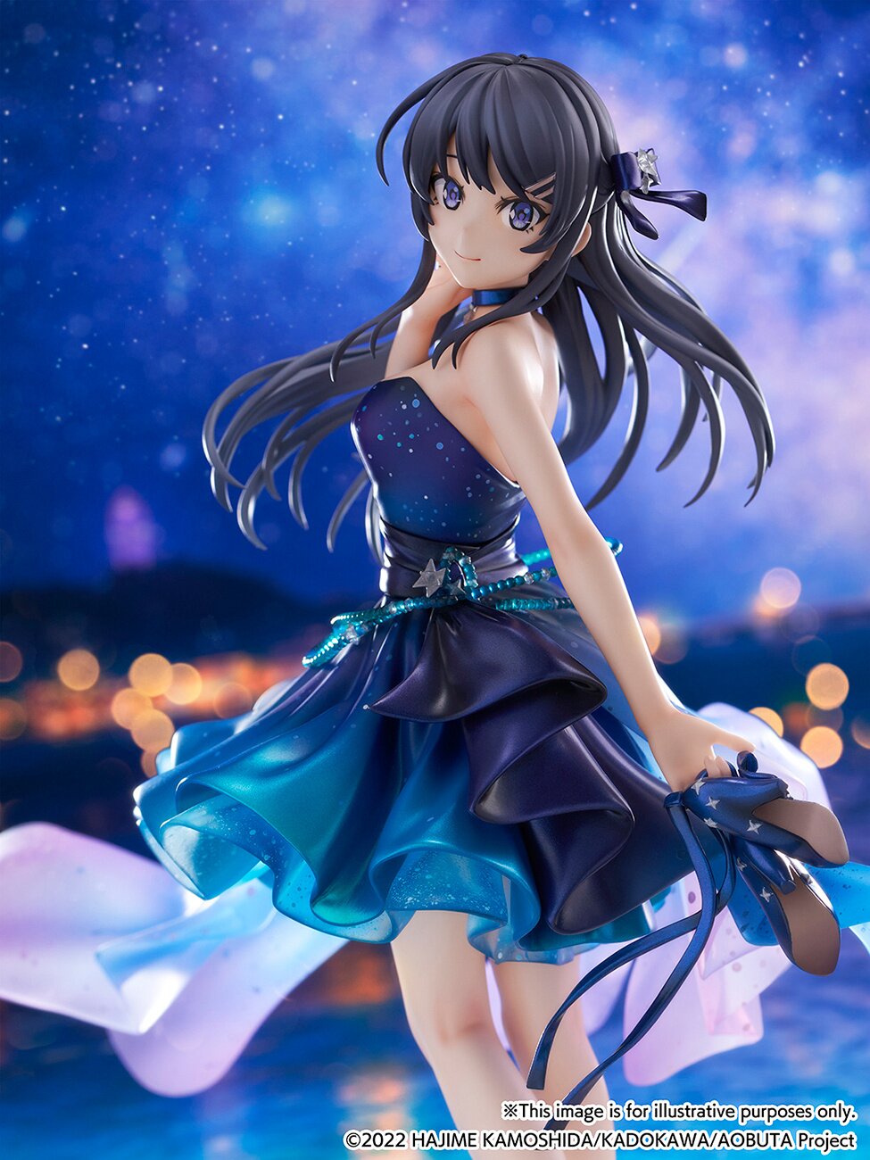 ⭐︎mai Rascal Does Not Dream Series Mai Sakurajima: Starry Dress