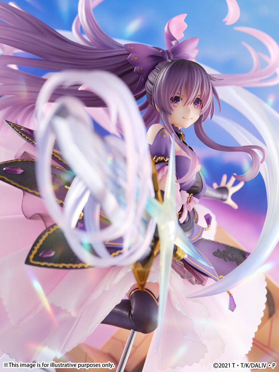 Date A Live IV Tohka Yatogami: Princess Amethyst Dress Ver
