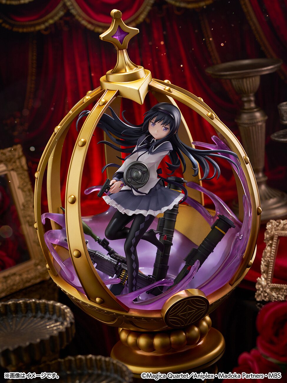 Puella Magi Madoka Homura Akemi 1/7 Scale Figure 14% OFF