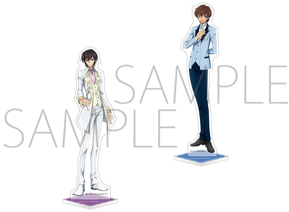 NEW Code Geass Lelouch x Suzaku Acrylic Chara Stand (B) Official Japan