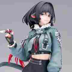 Zenless Zone Zero Jane Doe 1/7 Scale Figure w/ Bonus: Acrylic Key Chain