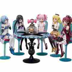 Puella Magi Madoka Magica The Movie -Rebellion- Tea Party Cake Song Ver. Non-Scale Figure Complete Set