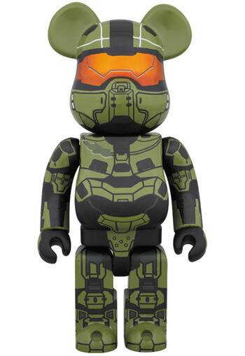 master chief bearbrick
