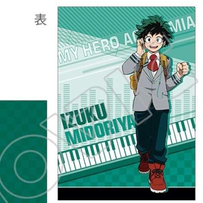 My Hero Academia A4 Clear File Collection Otakumode Com