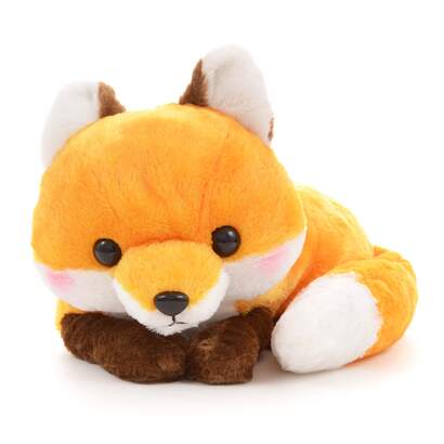large fox stuffed animal