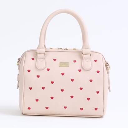 Honey Salon Heart Embroidered Boston Bag Honey Salon Otakumode Com