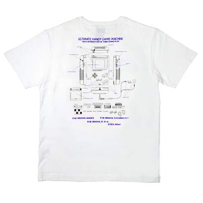 Game Boy Graphic T Shirt White Nintendo Tokyo Otaku Mode