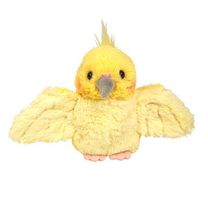 stuffed animal cockatiel