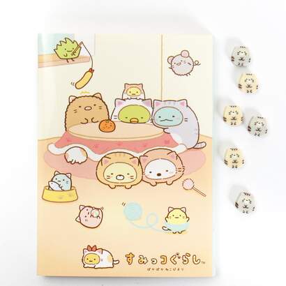 Sumikko Gurashi Poka Poka Neko Biyori Flipbook Memo Pads San X Tokyo Otaku Mode Tom