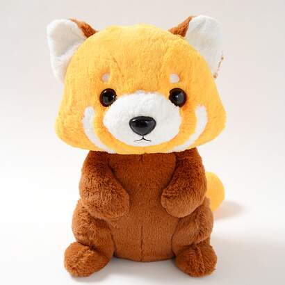 large red panda stuffed animal