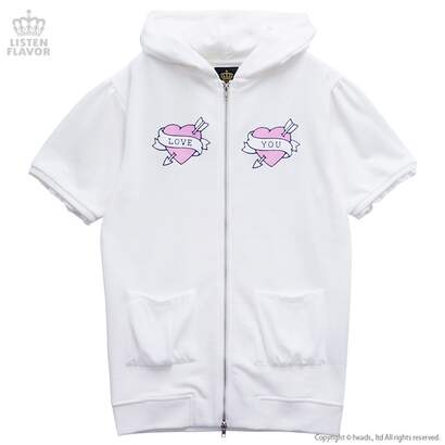 cat ear zip up hoodie