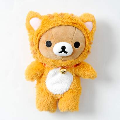 rilakkuma plush cat