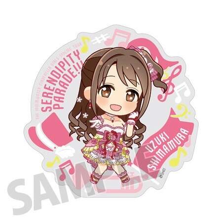 Im S Cinderella Girls Official Producer Badge Uzuki Shimamura 5th Live Tour Ver Bandai Namco Entertainment Tokyo Otaku Mode