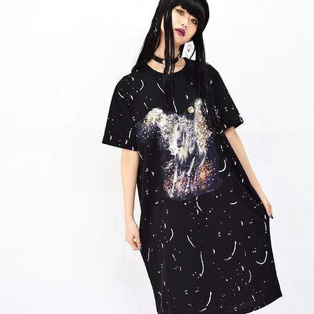 acdc t shirt dress