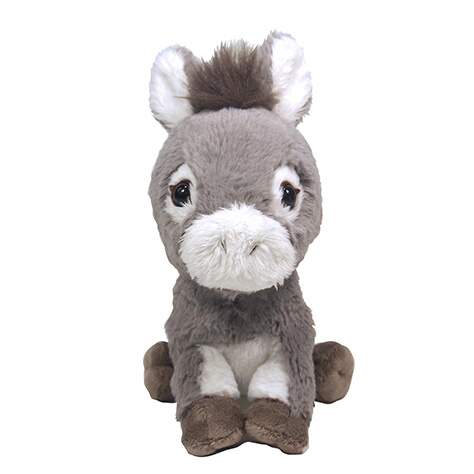 small stuffed donkey